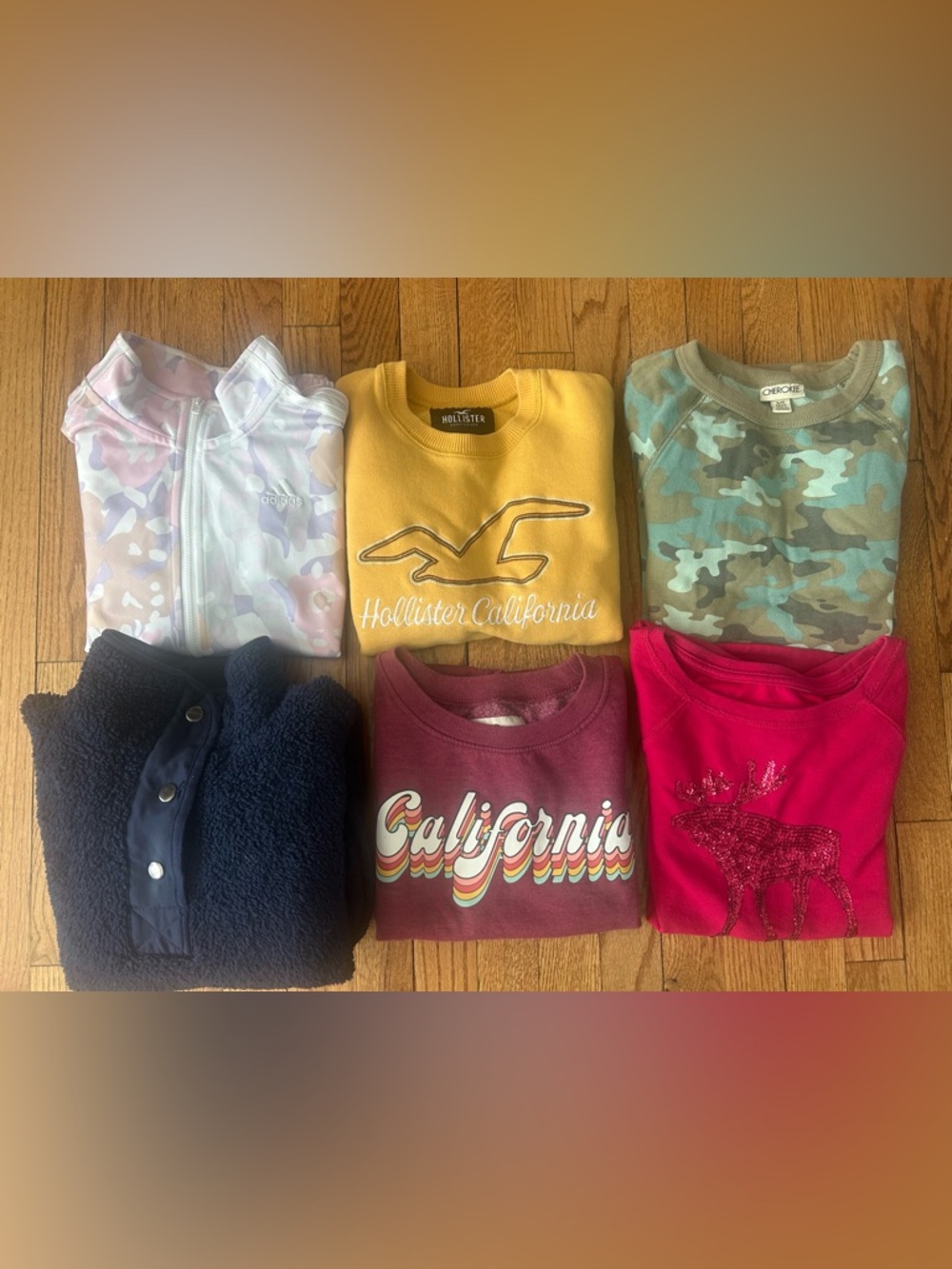 6 Long Sleeved Shirts